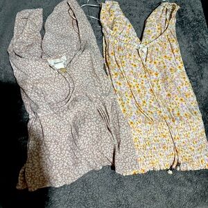 2 Pack of Cute Casual Shirts! 🩷💛